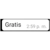 Gratis 2:59 p. m.