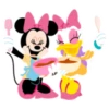 MICKEY AND FRIENDS  STICKERS BLANCA AT 15