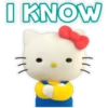 I KNOW
/!
// |