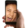 On the phone 22