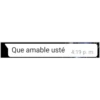 Que amable usté 419pm