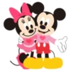 MICKEY AND FRIENDS  STICKERS BLANCA AT 26