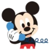 MICKEY AND FRIENDS  STICKERS BLANCA AT 28
