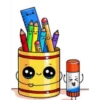 Material escolar kawaii 5