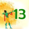 13