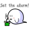 Set the alarm!
W