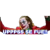 UPPPSS SE FUE!!
