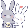 hug
d
