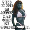 Y ESO
EN QUÉ
LE
AFECTA
A TU
CARA
DE
MONA CILINDRERA