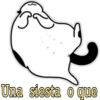 Una siesta o que