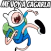 ME VOY A CAGARLA
