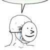 :^)