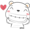 "Cute White Bear" 6