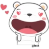 "Cute White Bear" 7