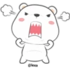 "Cute White Bear" 8