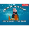 PINGU
que si no te amos
nomas por ti me baño