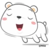 "Cute White Bear" 18