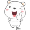 "Cute White Bear" 19