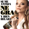 SE ME
ANTOJA
NE
GRA
Y BIEN
HELADA
Negra
701
Modelo