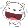 "Cute White Bear" 21