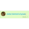 Judas traicionó al grupo
09:00✓
