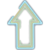 ↑