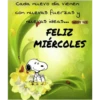 Cada nuevo día vienen
con nuevas fuerzas
nuevas ideas... SNOOPY DICE
FELIZ
MIÉRCOLES
D