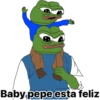 Baby pepe esta feliz