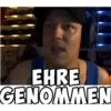 EHRE
GENOMMEN