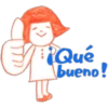 ¿Qué
bueno!