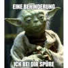 EINE BEHINDERUNG
ICH BEI DIR SPÜRE
