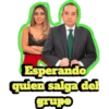 Esperando
quien salga del
grupo