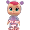 Gracias
que
amable