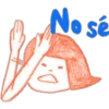 No sé
X
