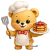 PAREJA DE OSITOS  🧸🐻🕶️🎀 25 🥞