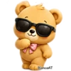 PAREJA DE OSITOS  🧸🐻🕶️🎀 5 😎