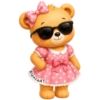 PAREJA DE OSITOS  🧸🐻🕶️🎀 27 😎