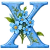ALFABETO FLORAL 16