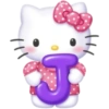 ABECEDARIO  HELLO KITTY DE COLORES💛💙💚💜❤️🩷 22