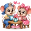 PAREJA DE RATONCITOS❤️🐀 17
