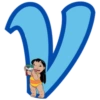 ALFABETO LILO Y STITCH 6