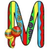 ALFABETO MEXICANO MARACAS 12