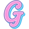 LETRAS ROSAS ABC 25