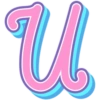 LETRAS ROSAS ABC 27