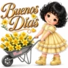 BUENOS DÍAS MUÑEQUITAS 👧🎀🌺 7
