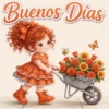 BUENOS DÍAS MUÑEQUITAS 👧🎀🌺 5