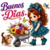 BUENOS DÍAS MUÑEQUITAS 👧🎀🌺 13
