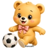 PAREJA DE OSITOS  🧸🐻🕶️🎀 7 ⚽