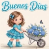 BUENOS DÍAS MUÑEQUITAS 👧🎀🌺 24