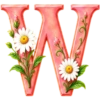 ALFABETO FLORAL 5